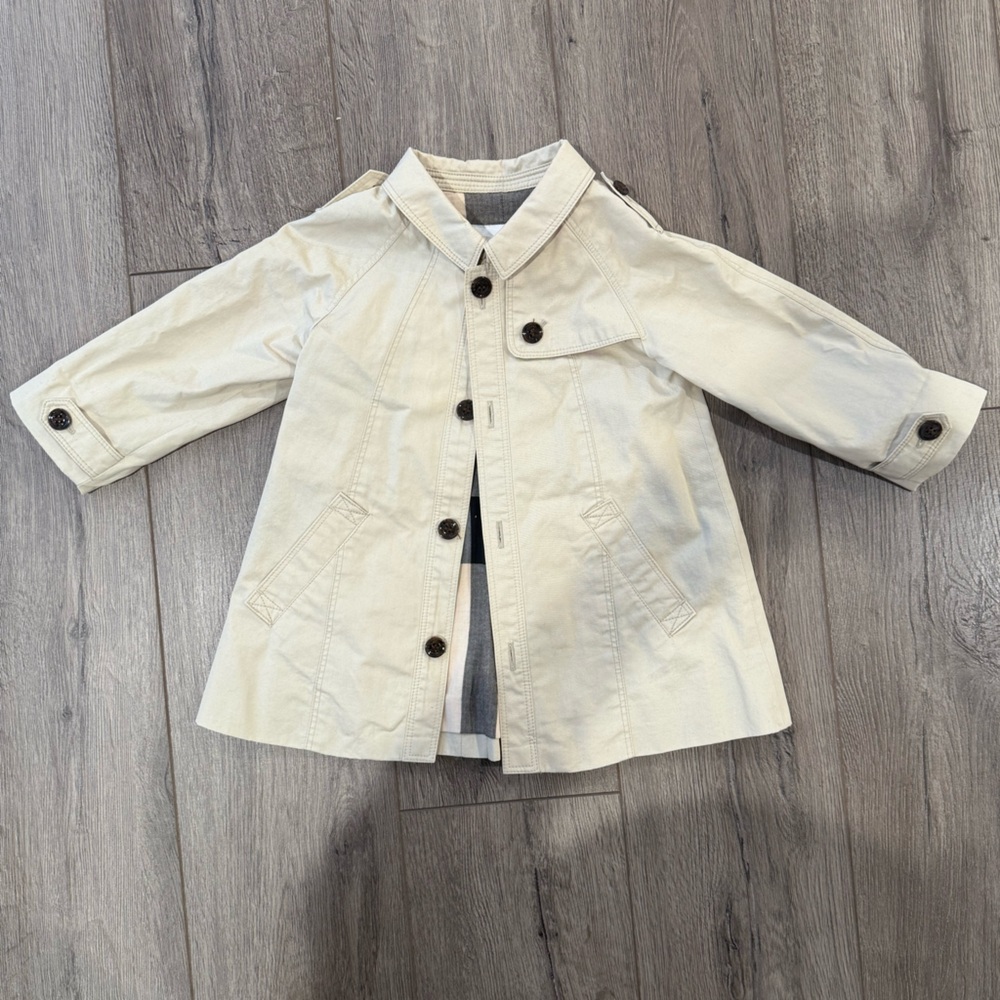 Burberry Kids Beige Coat